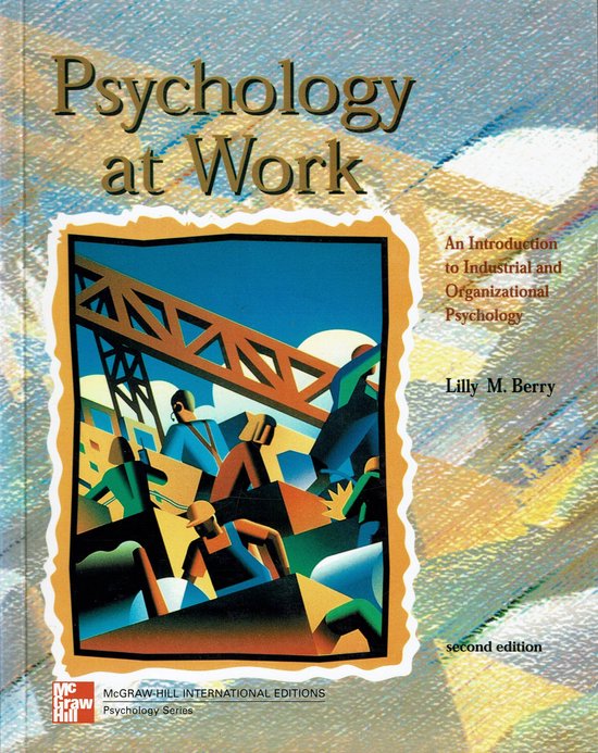 9780071159630 Psychology at Work