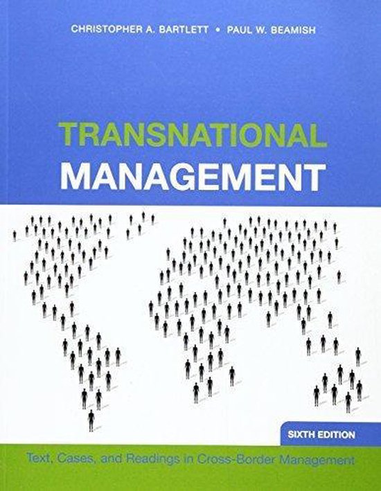 9780071267434 Transnational Management
