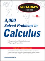 9780071635349 Schaums 3000 Solved Problems in Calculus