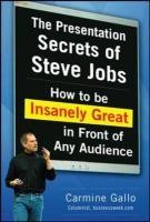 9780071636087 The Presentation Secrets of Steve Jobs