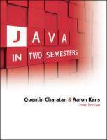 9780077122676 Java In Two Semesters