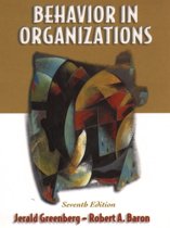 9780130850263 Behavior in Organizations