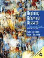 Beginning Behavioral Research
