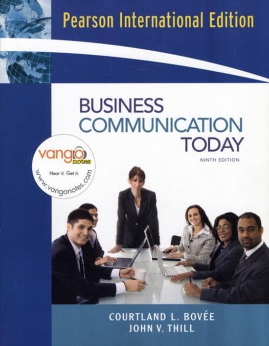 9780132064705 Business Communication Today