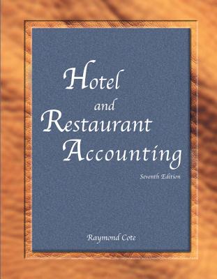 9780133097306 Hotel and Restaurant Accounting with Answer Sheet Ahlei