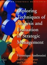 9780135706800 Exploring Techniques Of Analysis And Evaluation In Strategic Management