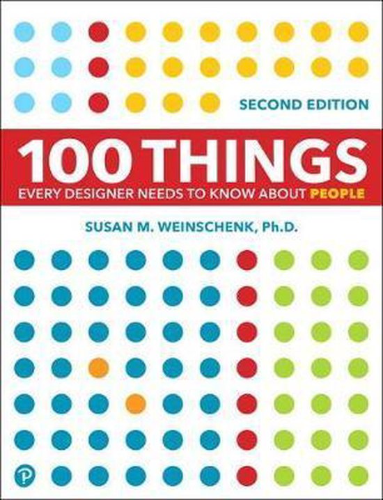 9780136746911 100 Things Every Designer Needs to Know About People
