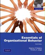 9780138157630 Essentials Of Organizational Behavior