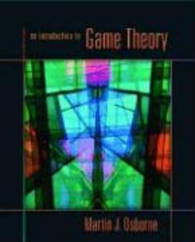 9780195128956 Introduction To Game Theory