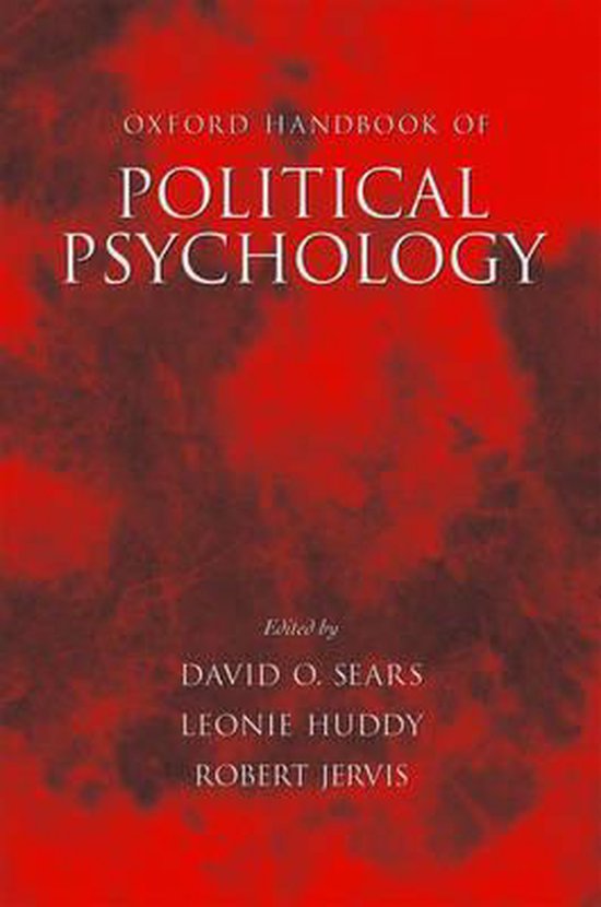 9780195162202 Handbook Of Political Psychology