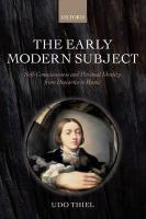 9780198704409 The Early Modern Subject