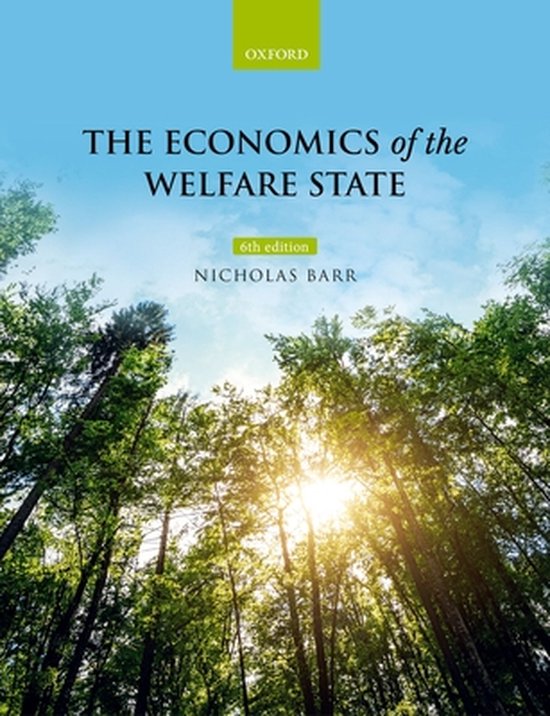 9780198748588 The Economics of the Welfare State