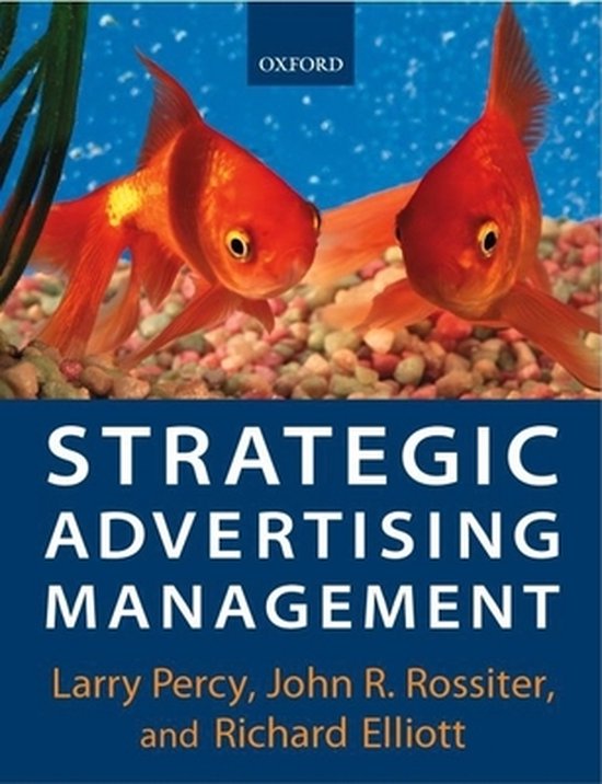 9780198782322 Strategic advertising management