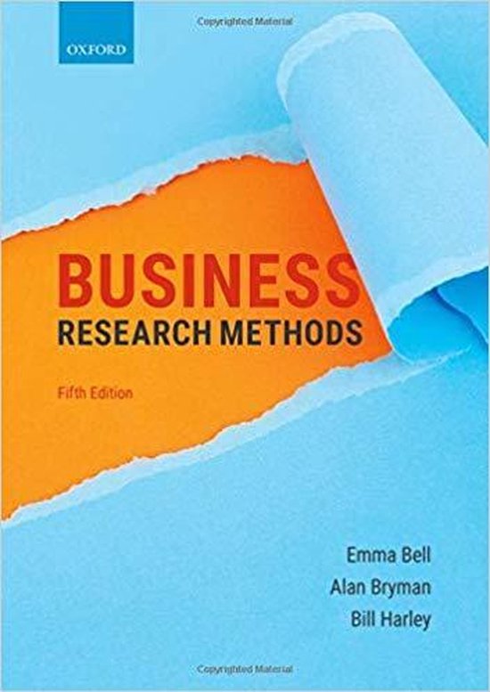 9780198809876 Business Research Methods
