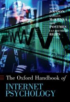 9780199561803 Oxford Handbook Of Internet Psychology