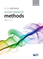 9780199588053 Social Research Methods