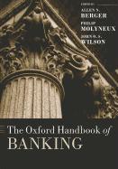 9780199640935 The Oxford Handbook of Banking