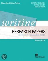 9780230421943 Writing Research Papers