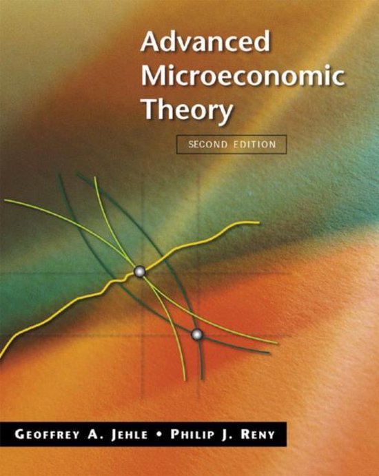 9780321204530 Advanced Microeconomic Theory