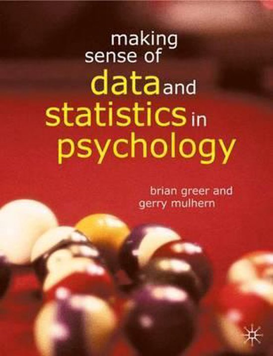 Making Sense of Data and Statistics in Psychol