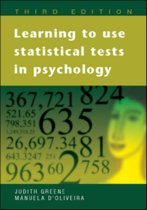 9780335216802 Learning to Use Statistical Tests in Psychology
