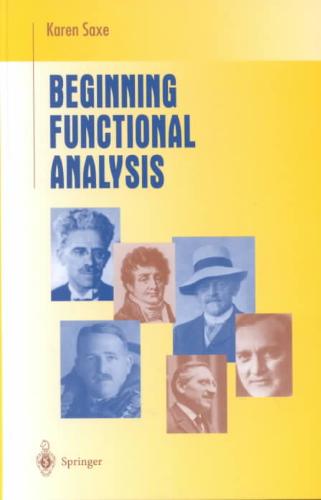 9780387952246 Beginning Functional Analysis