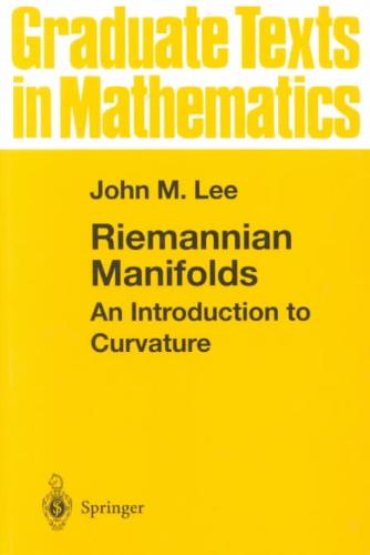 9780387983226 Riemannian Manifolds