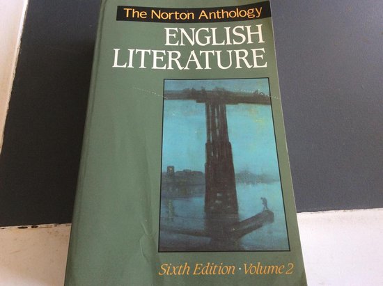 9780393962901 The Norton anthology of English literature