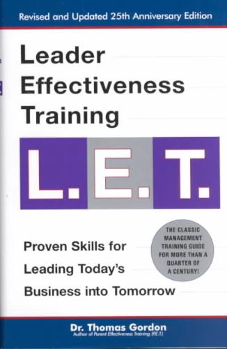 9780399527135 Leader Effectiveness Training LET