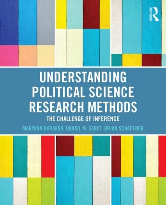 Understanding Political Science Research Metho