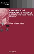 9780444508980 Handbook Of Corporate Finance