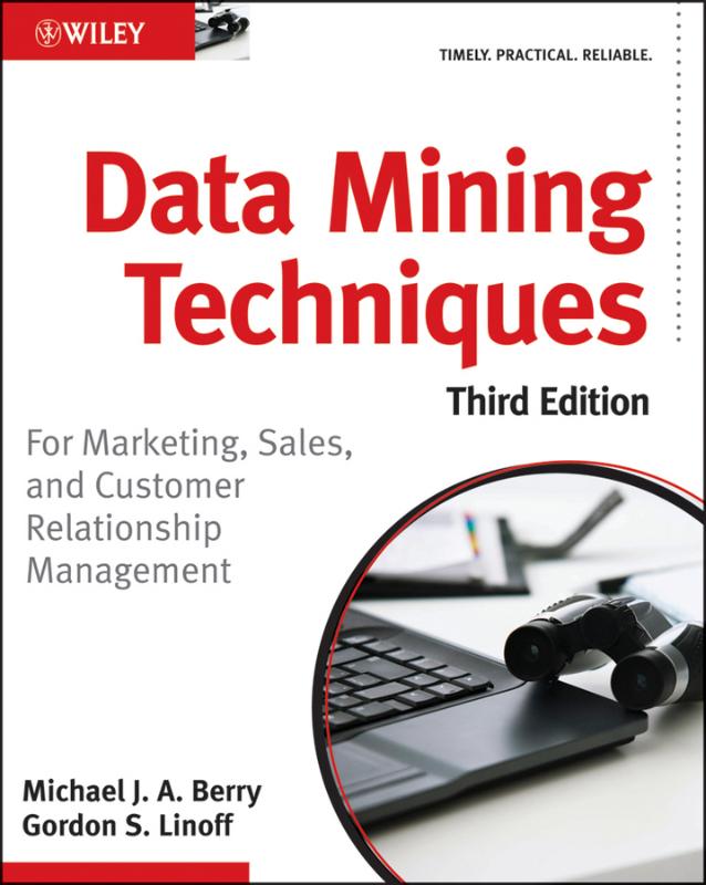 9780470650936-Data-Mining-Techniques-Third-Edition