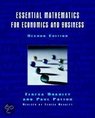 9780470844663 Essential Mathematics for Economics and Business