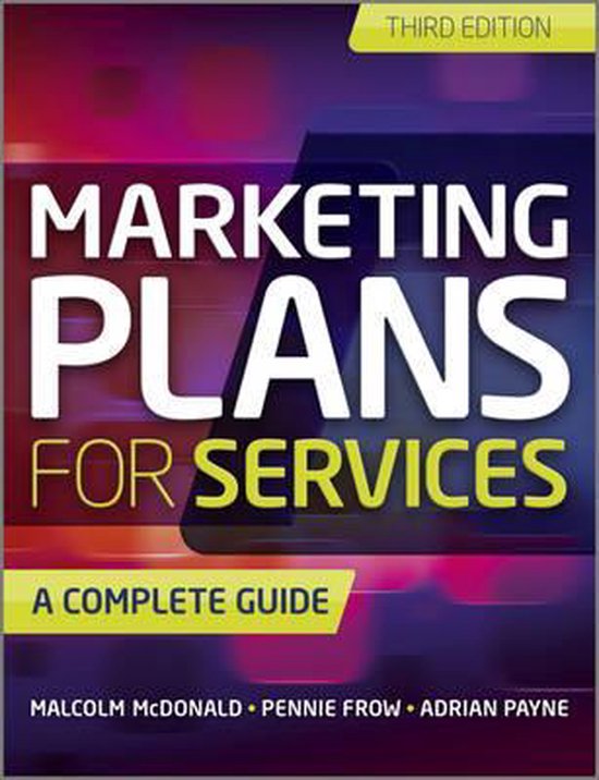 Marketing Plans for Services