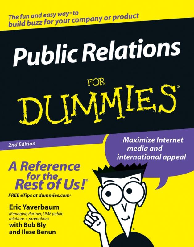 9780471772729 Public Relations For Dummies