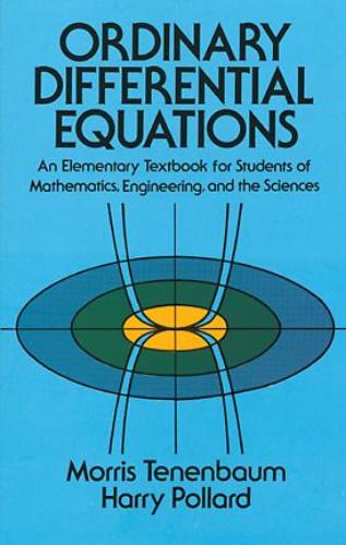 9780486649405 Ordinary Differential Equations