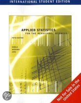 9780495808855 Applied Statistics for the Behavioral Sciences International Edition