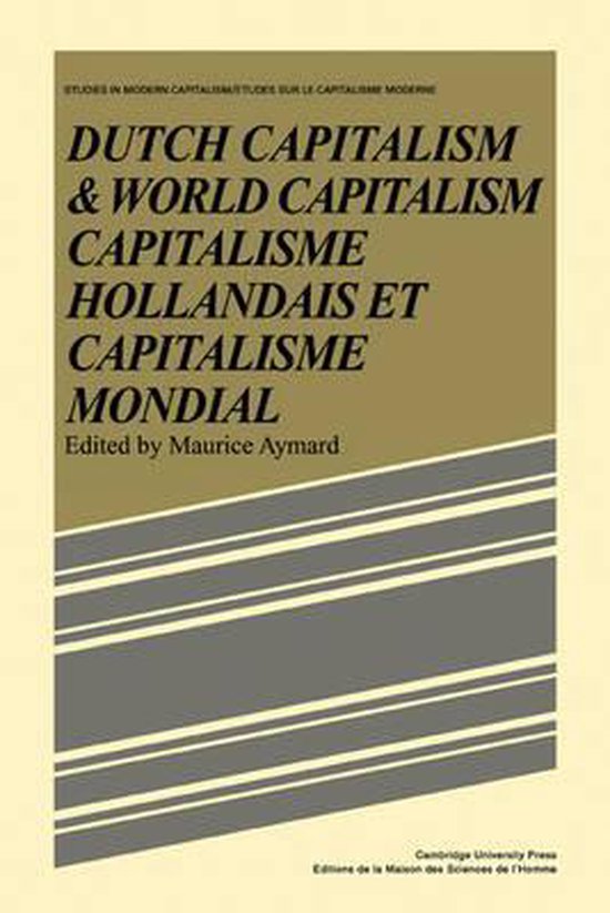 9780521086073 Studies in Modern Capitalism Dutch Capital and World Capitalism