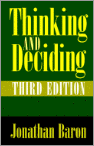 9780521659727 Thinking and Deciding