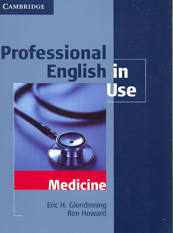 Professional English in Use Medicine book with