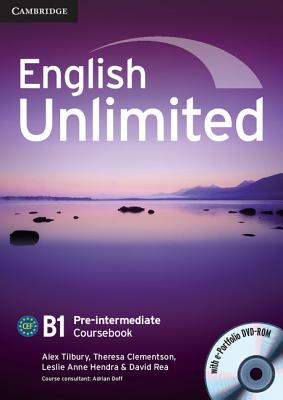 9780521697774 English Unlimited  PreInt coursebook  eportfolio dvdrom