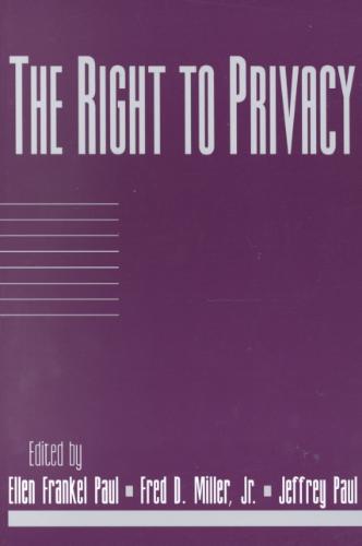 9780521786218 The Right to Privacy