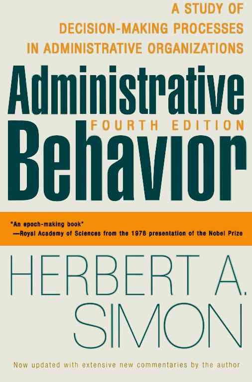 9780684835822-Administrative-Behavior