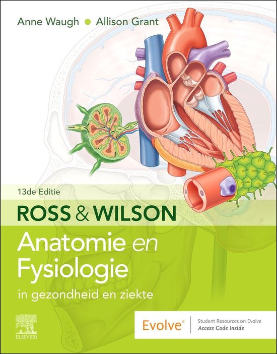 9780702083235 Ross en Wilson Anatomie en Fysiologie in gezondheid en ziekte