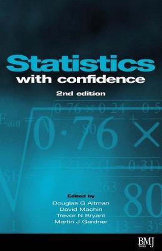 9780727913753 Statistics with Confidence