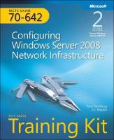 9780735651609 Configuring Windows Server R 2008 Network Infrastructure 2nd Edition