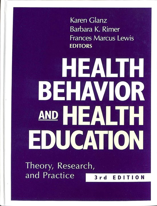 9780787957155-Health-Behavior-And-Health-Education