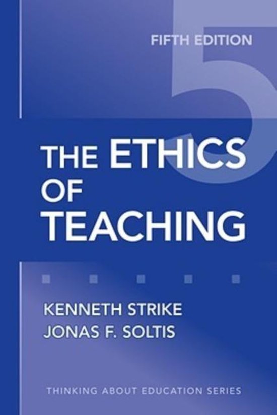 9780807749814 The Ethics of Teaching