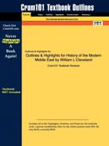 9780813343747 A History of the Modern Middle East