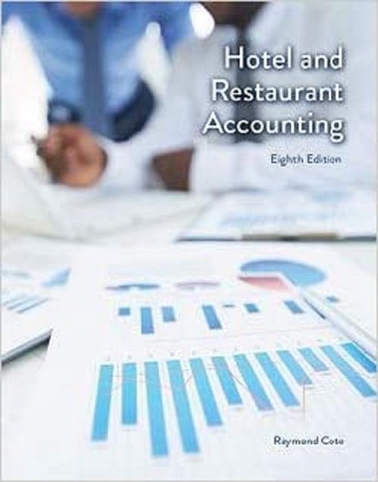 9780866125536 Hotel  Restaurant Accounting